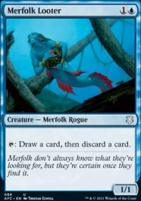 Merfolk Looter - D&D Forgotten Realms Commander Decks