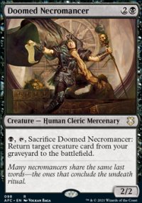 Doomed Necromancer - D&D Forgotten Realms Commander Decks