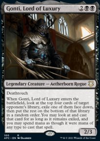 Gonti, Lord of Luxury - D&D Forgotten Realms Commander Decks