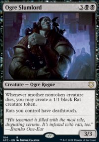 Ogre Slumlord - D&D Forgotten Realms Commander Decks