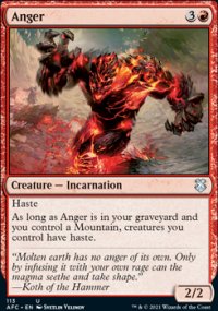 Anger - D&D Forgotten Realms Commander Decks