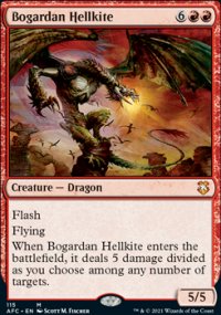 Bogardan Hellkite - D&D Forgotten Realms Commander Decks