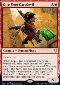 Dire Fleet Daredevil - D&D Forgotten Realms Commander Decks