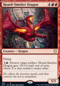 Hoard-Smelter Dragon - D&D Forgotten Realms Commander Decks