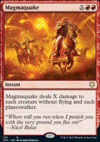 Magmaquake - D&D Forgotten Realms Commander Decks