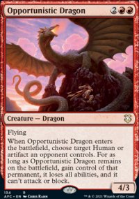 Opportunistic Dragon - D&D Forgotten Realms Commander Decks