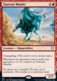 Taurean Mauler - D&D Forgotten Realms Commander Decks