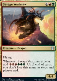 Savage Ventmaw - D&D Forgotten Realms Commander Decks