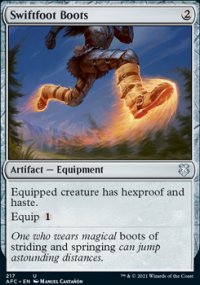 Swiftfoot Boots - D&D Forgotten Realms Commander Decks