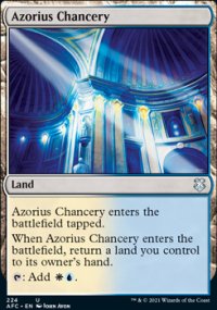 Azorius Chancery - D&D Forgotten Realms Commander Decks