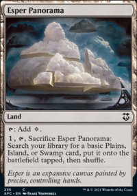 Esper Panorama - D&D Forgotten Realms Commander Decks