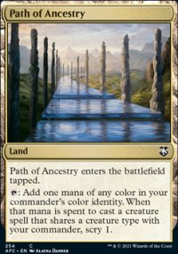 Path of Ancestry - D&D Forgotten Realms Commander Decks