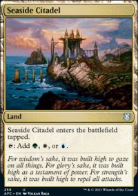 Seaside Citadel - D&D Forgotten Realms Commander Decks