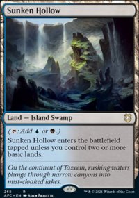 Sunken Hollow - D&D Forgotten Realms Commander Decks