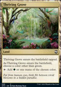 Thriving Grove - D&D Forgotten Realms Commander Decks