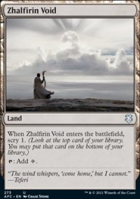 Zhalfirin Void - D&D Forgotten Realms Commander Decks