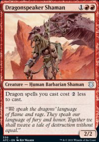 Dragonspeaker Shaman - D&D Forgotten Realms Commander Decks