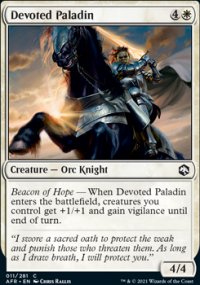 Devoted Paladin - 