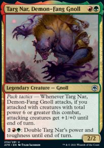 Targ Nar, Demon-Fang Gnoll - 