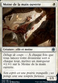 Moine de la main ouverte - 