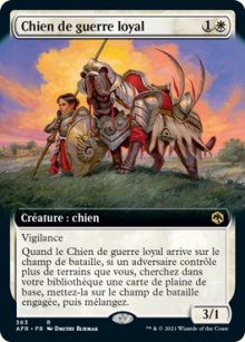 Chien de guerre loyal - 