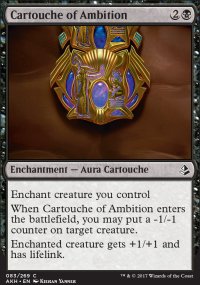 Cartouche of Ambition - Amonkhet