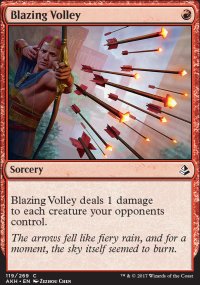 Blazing Volley - Amonkhet