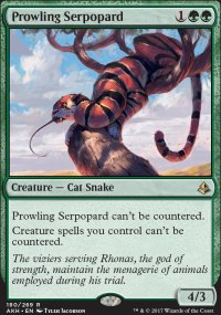 Prowling Serpopard - Amonkhet