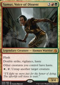 Samut, Voice of Dissent - Amonkhet