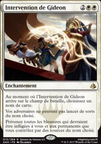 Intervention de Gideon - 