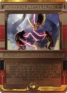 Chain Lightning - Amonkhet Invocations