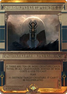 Avatar of Woe - Amonkhet Invocations