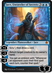 Jace, Unraveler of Secrets - Amonkhet Remastered