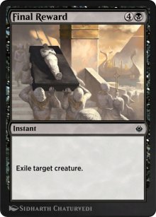 Final Reward - Amonkhet Remastered