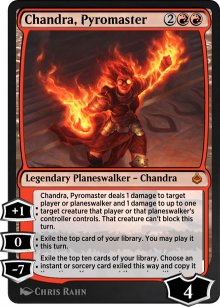 Chandra, Pyromaster - 