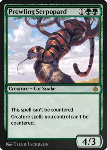 Prowling Serpopard - Amonkhet Remastered