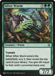 Sifter Wurm - Amonkhet Remastered