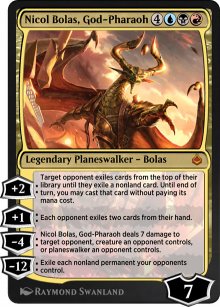 Nicol Bolas, God-Pharaoh - 