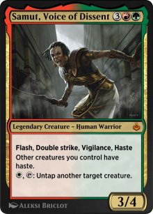 Samut, Voice of Dissent - Amonkhet Remastered