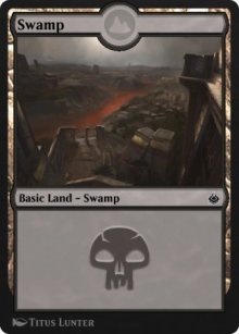 Swamp 7 - Amonkhet Remastered