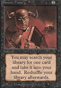 Demonic Tutor - Limited (Alpha)