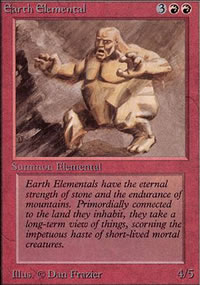 Earth Elemental - Limited (Alpha)