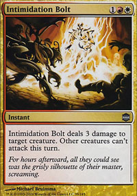 Intimidation Bolt - 