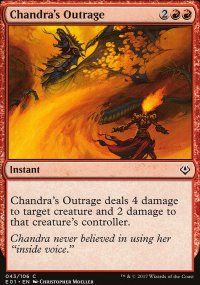 Chandra's Outrage - Archenemy: Nicol Bolas decks