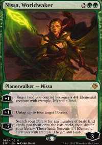 Nissa, Worldwaker - Archenemy: Nicol Bolas decks