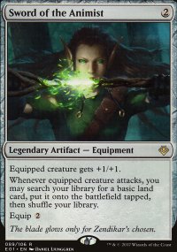 Sword of the Animist - Archenemy: Nicol Bolas decks