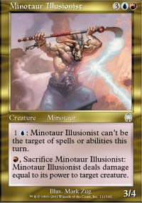 Illusionniste minotaure - 