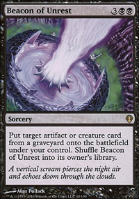 Beacon of Unrest - Archenemy - decks