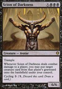 Scion of Darkness - Archenemy - decks