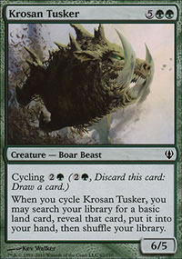 Krosan Tusker - Archenemy - decks